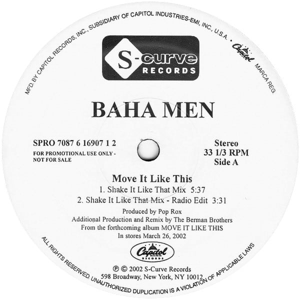Baha Men - Move It Like This