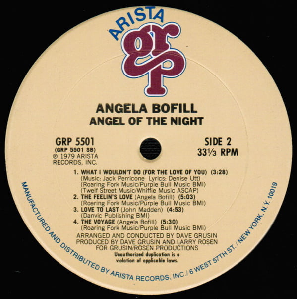 Angela Bofill - Angel Of The Night - Image 6