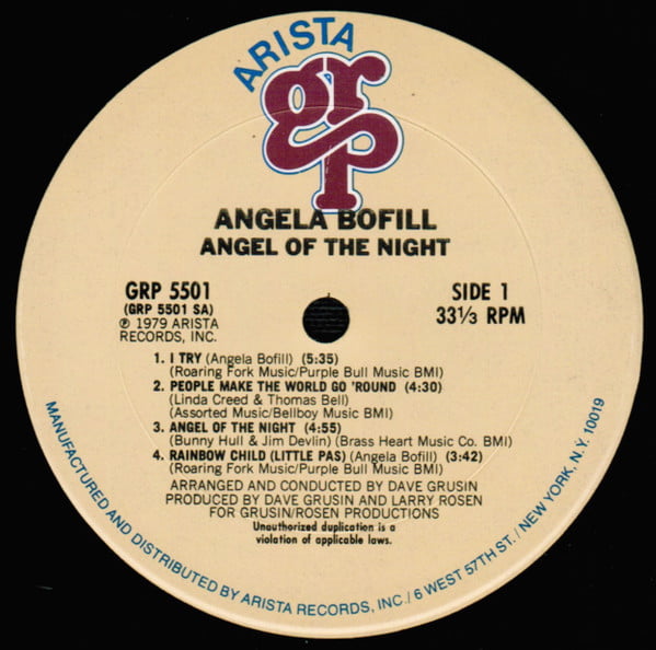 Angela Bofill - Angel Of The Night - Image 5