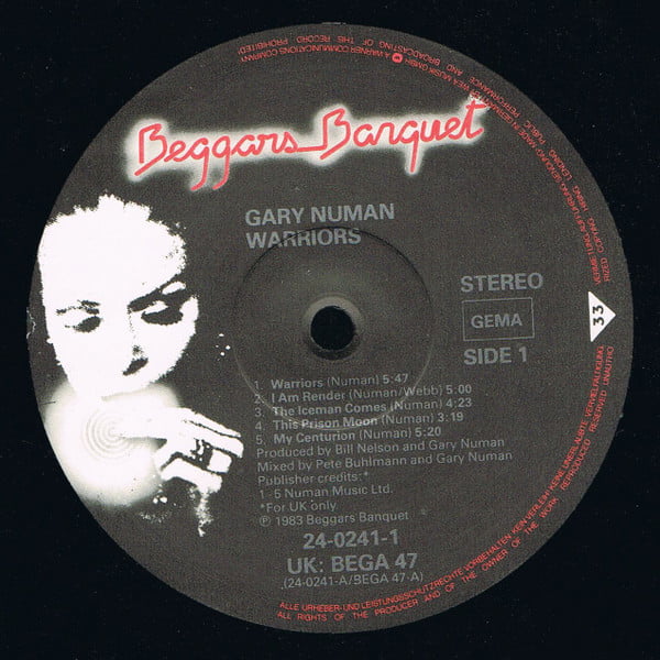 Gary Numan - Warriors - Image 3