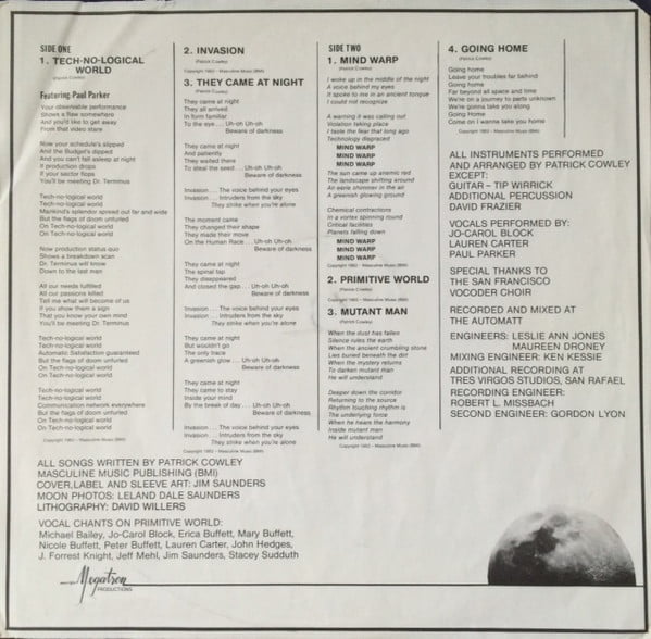 Patrick Cowley - Mind Warp - Image 5