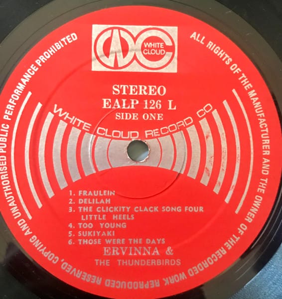 Ervinna & The Thunderbirds - Golden Hits Of 20th Century Vol. 1 - Image 3