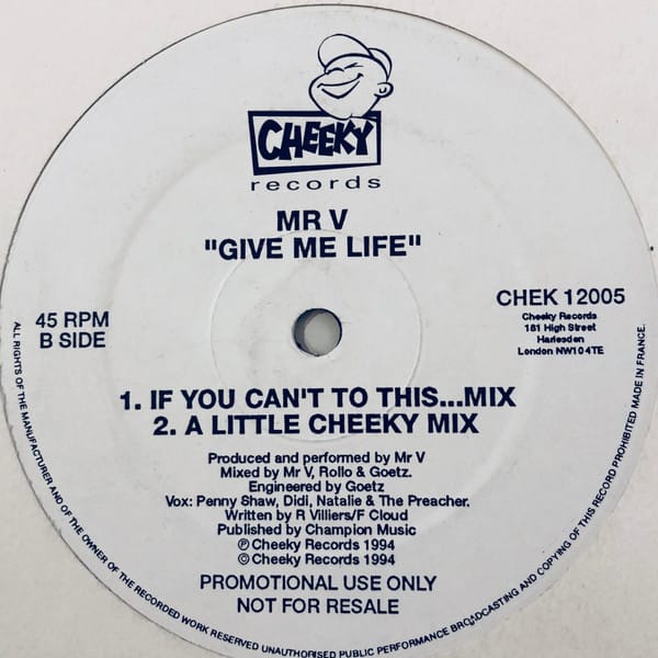 Mr. V - Give Me Life - Image 2
