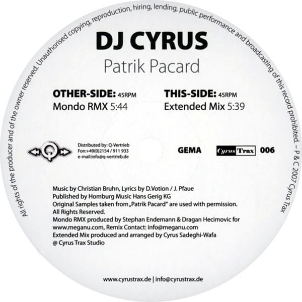 Cyrus - Patrik Pacard - Image 2